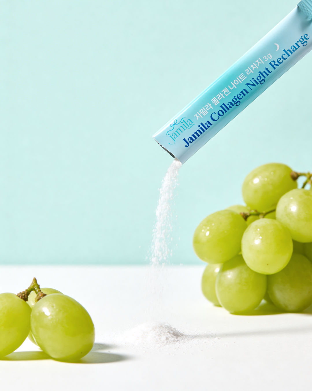 Jamila Collagen Night Recharge Low-Molecular Fish Collagen & Glow Skin -30 Sticks